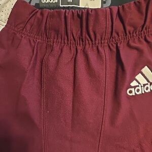 Adidas Kids Maroon Shorts